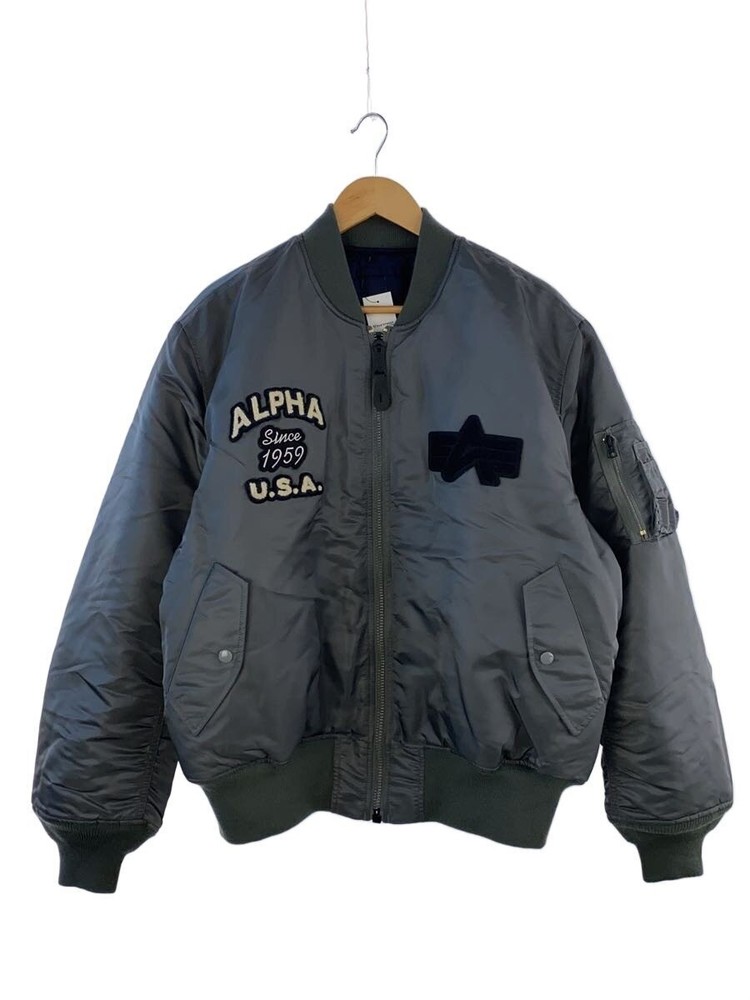 Alpha Industries Flight Jacket/Xl/Nylon/Khk/Ta0497-9078 3392