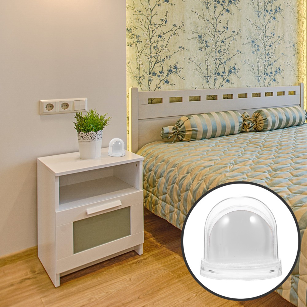 Mini Sublimation Blank Water Ball Photo Frame Snow Globe Ornament