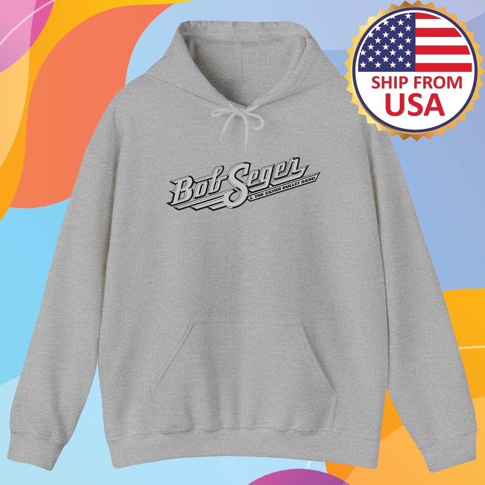 Bob Seger and The Silver Bullet Men's Gray Size S-3XL