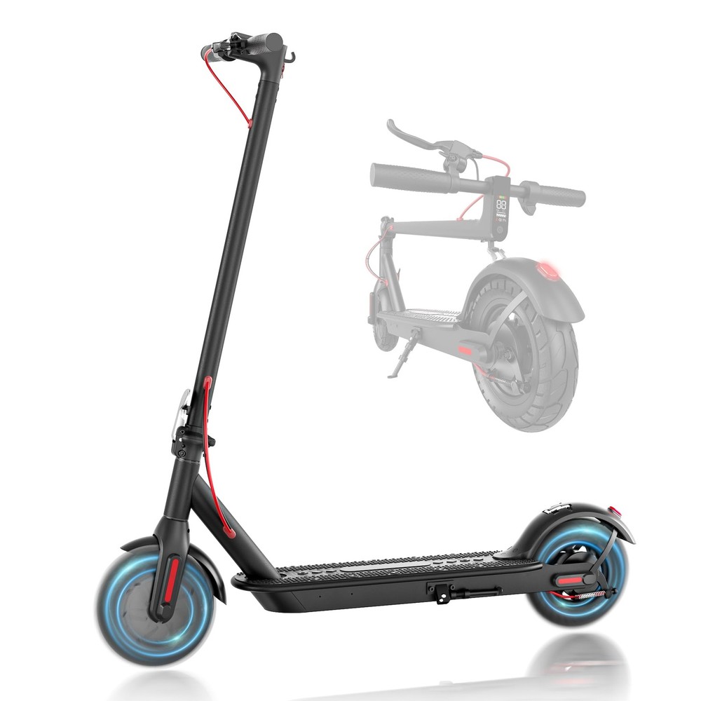 Windone 19MPH 17-Mile Electric Scooter with 430W Motor for Adults
