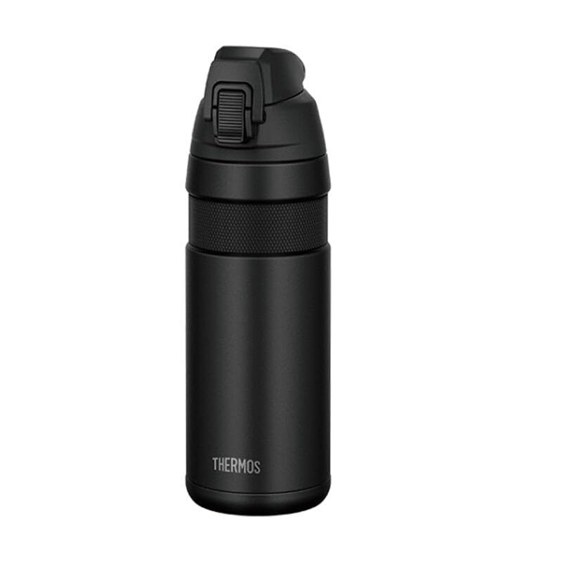 Thermos FJF-580 Vacuum Insulated Black Travel Mug Keeps Drinks Hot or Cold