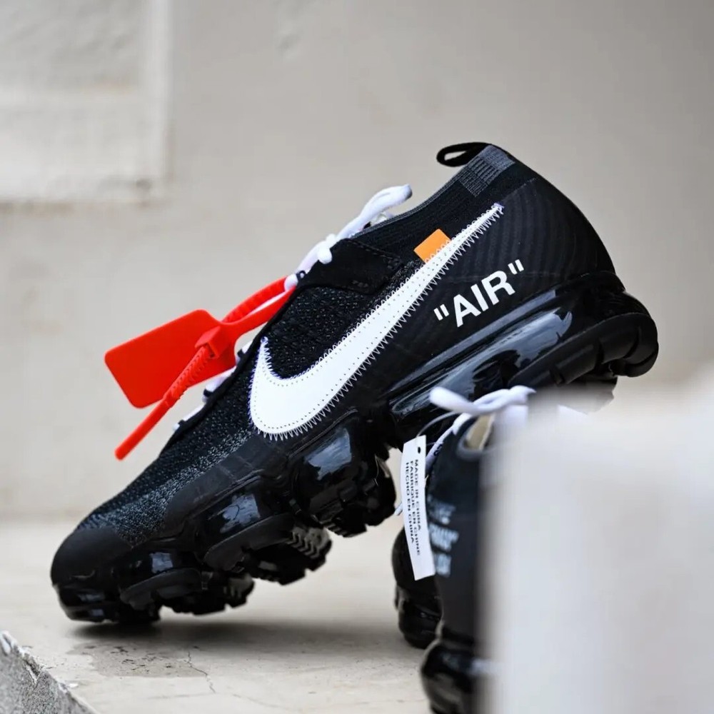 Hot Men’s shoes Off-White x Nike Air VaporMax 'Black White' AA3831-001