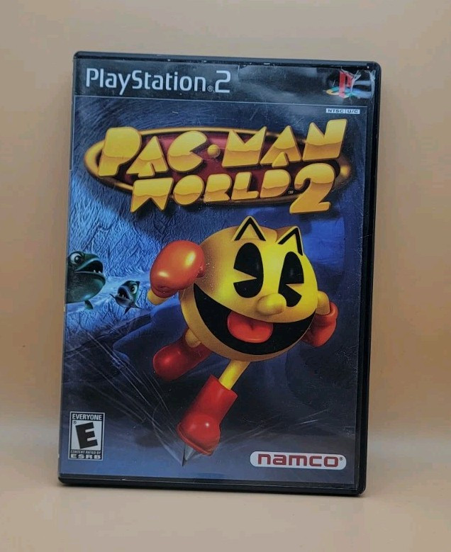 Pac Man World 2 (Sony PlayStation 2) CIB, Reg Card, Tested & Working