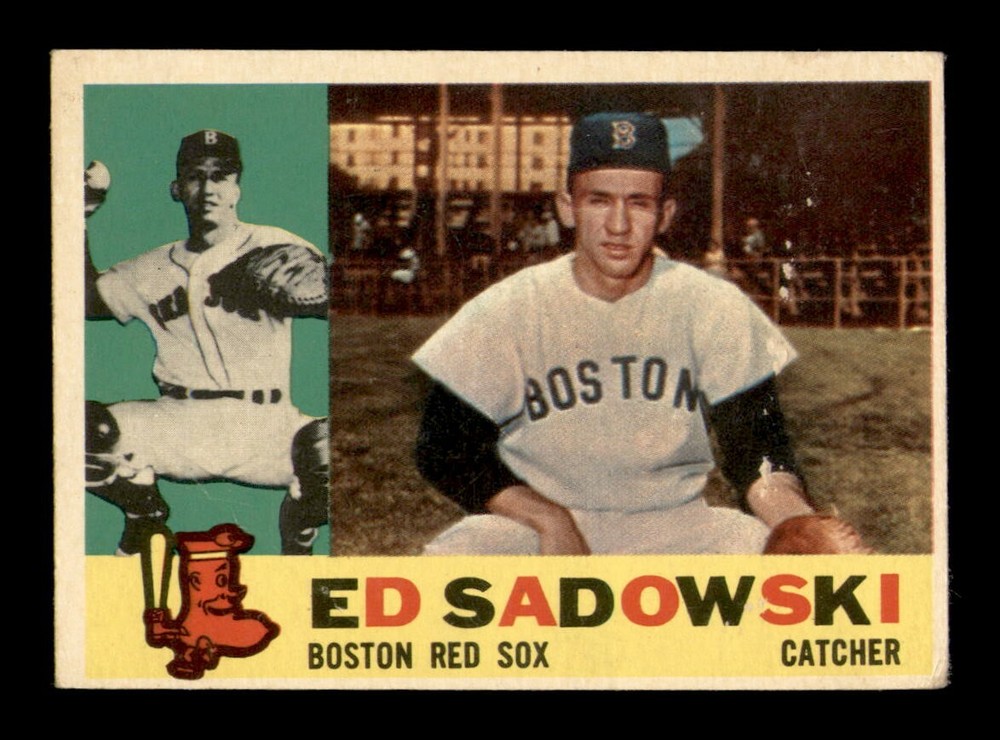 1960 Topps Set Break #403 Ed Sadowski VG-EX *OBGcards*