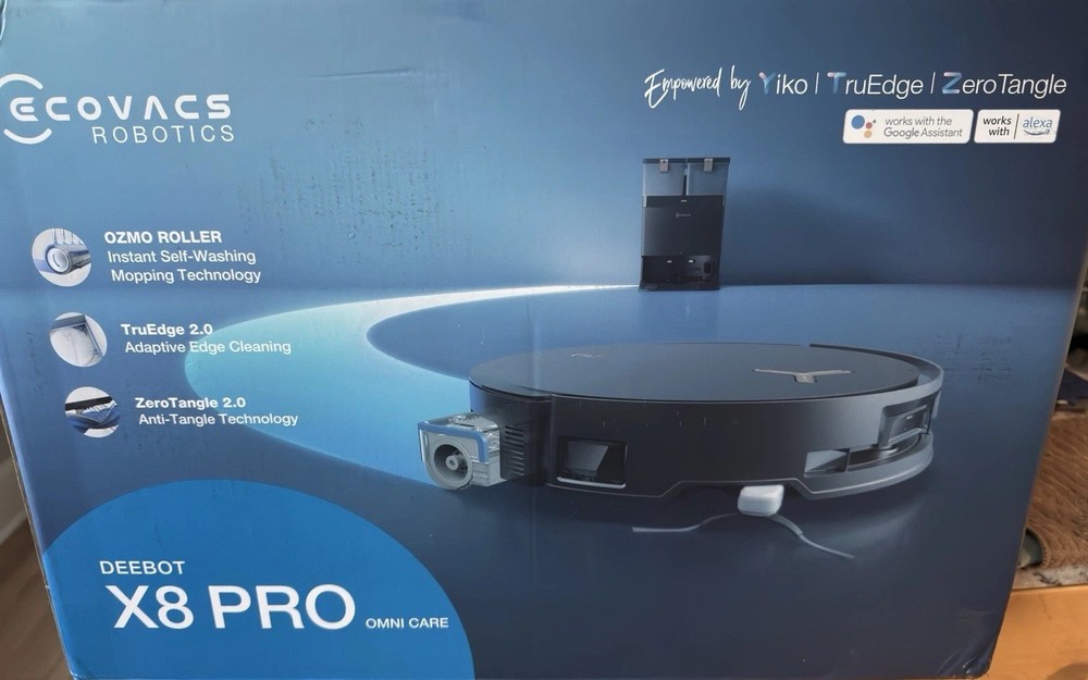 ECOVACS DEEBOT X8 PRO OMNI Robot Vacuum and Mop, , !!FLASH SALE!! Ends 1/15/26-image