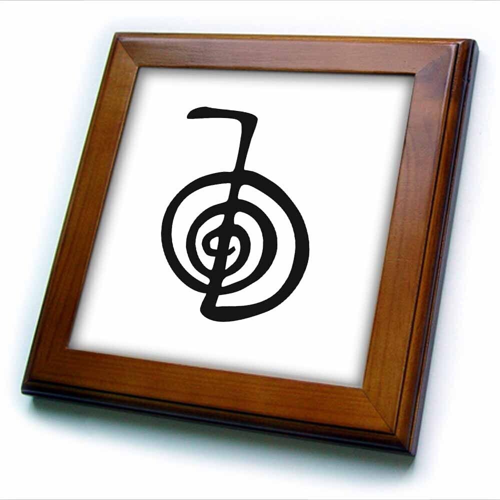 3D Rose Reiki Power Symbol Cho Ku Rei for Protection Cleansing and Clearing