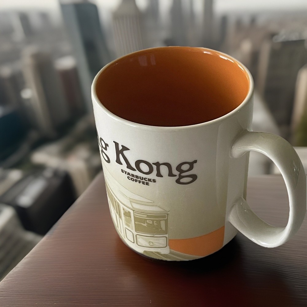 Starbucks Hong Kong Icon 16oz Ceramic Travel Mug