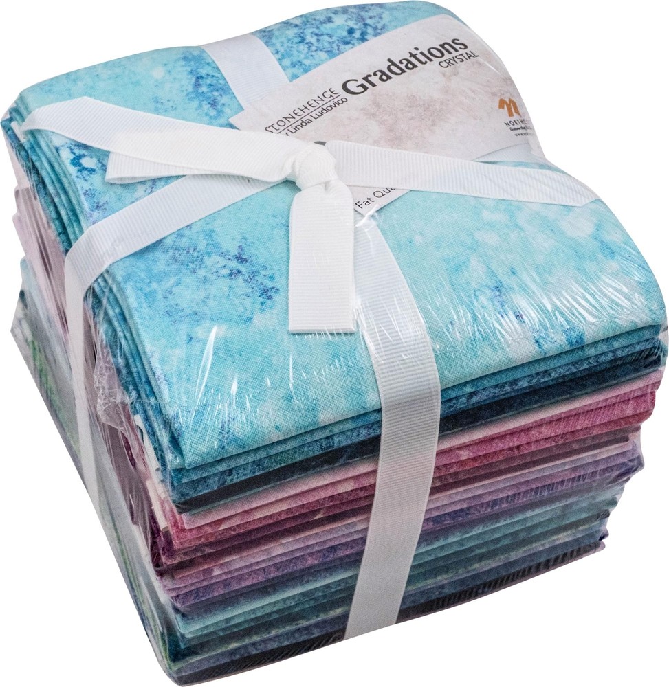 Linda Ludovico Stonehenge Gradations II Crystal 30 Fat Quarters , Assorted, F...