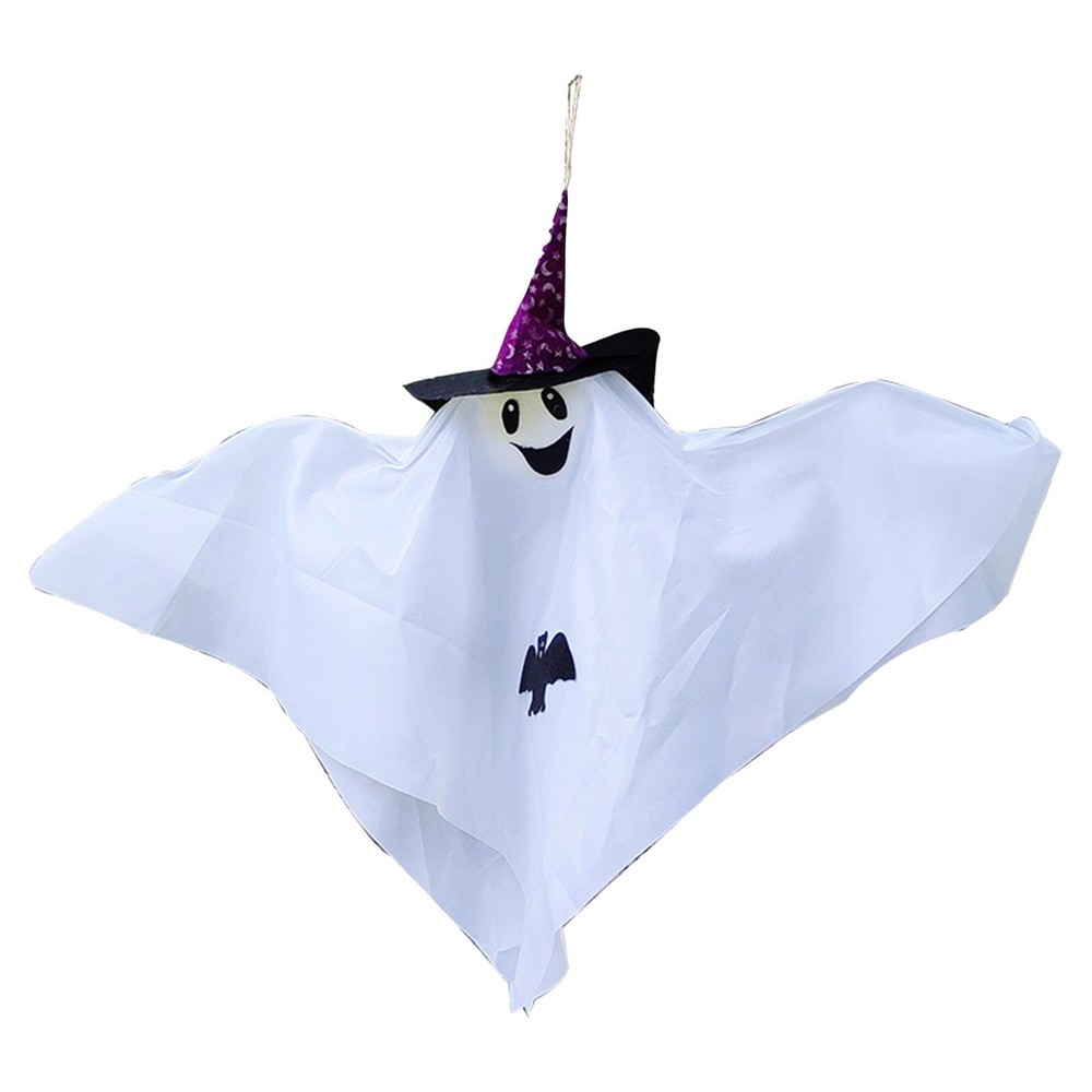 Scary White Flying Ghost Outdoor Halloween Party Decorations