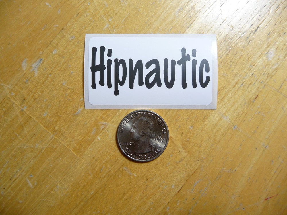 HIPNAUTIC DECAL 1 - 50 BULK PACK IN STOCK NOW