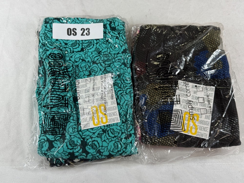 LuLaRoe 4-Pack OS One Size Yoga Workout Jogging Leggings OS23