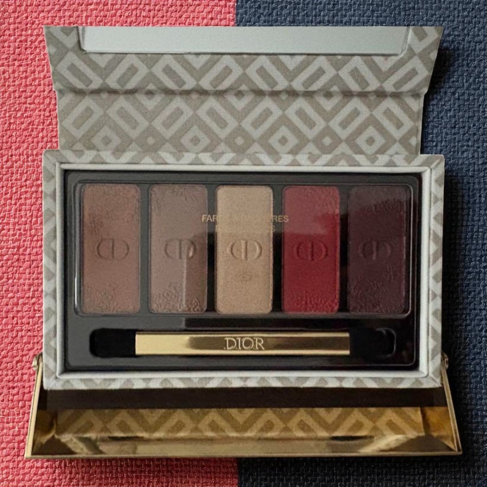 Dior Ecrank Tulle 2024 Eyeshadow Palette Brown Red Powder