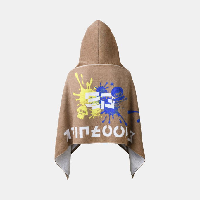 Nintendo TOKYO Splatoon 3 Hooded Towel NEW