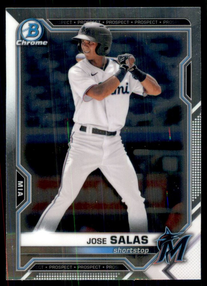 2021 Bowman Chrome Draft #BDC169 Jose Salas