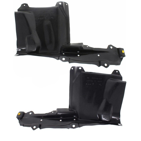 Prius 2016-2018 Front Engine Splash Shield Set Left Right Pair