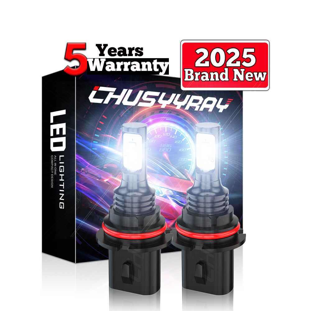 1990-2011 FORD Ranger 9007 HB5 LED Headlight Kit 6000K COB Hi/Lo Bulbs