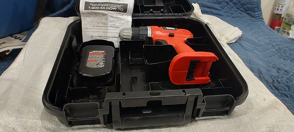 Black & Decker GC9600 Type 2 10mm 9.6V DC 406A Drill / Driver Plus  Battery /CAS