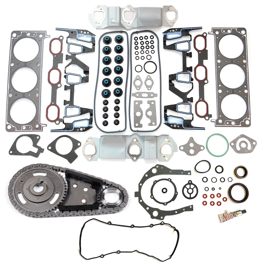Full Gasket Set & Timing Chain Kit for 2000-2005 Chevy Impala Pontiac 3.4L V6