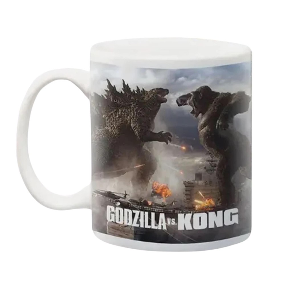 Godzilla vs Kong Collision 11oz Ceramic Mug Monster Battle  