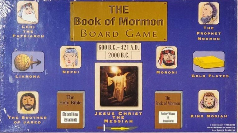 Vintage 2000 Book of Mormon Board Game Sealed Religious Family Fun  