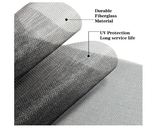 48x118 Durable Fiberglass Window Screen and Screen Door Replacement