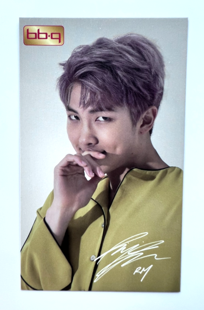 BTS RM RAP MONSTER2 [BBQ Official Photocard] / K-POP