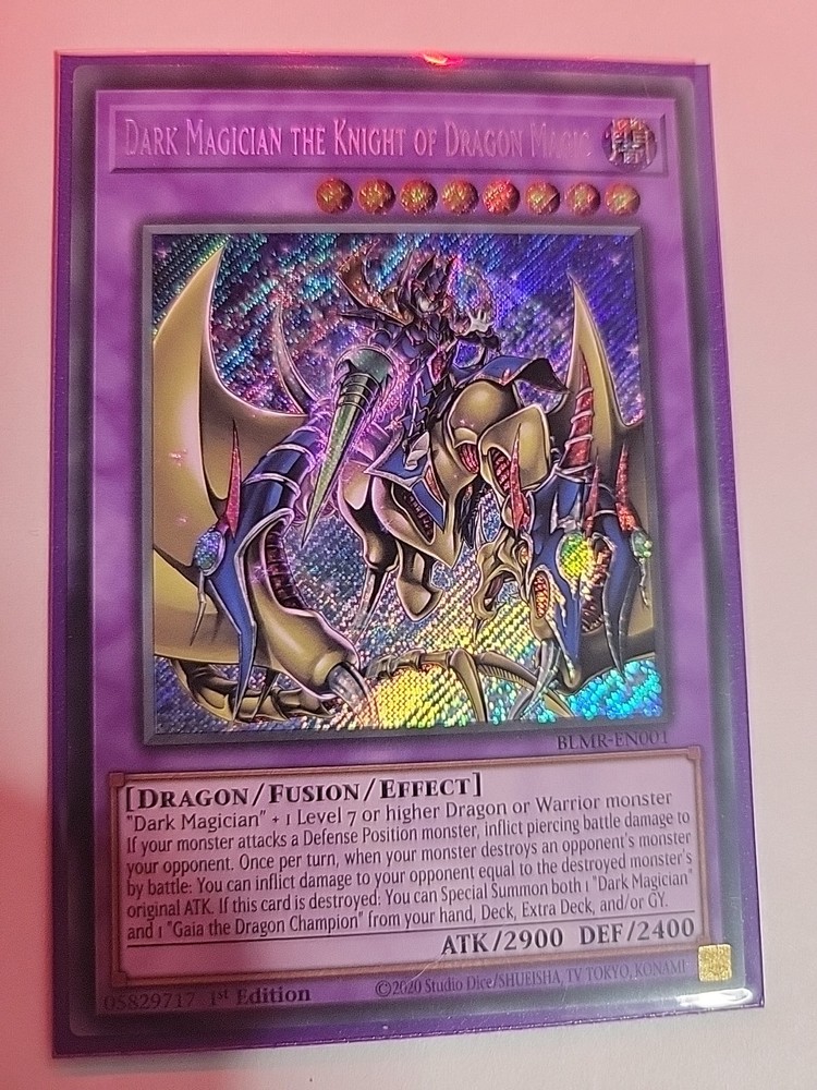 Dark Magician Knight of Dragon Magic BLMR-EN001 Battles of Legend