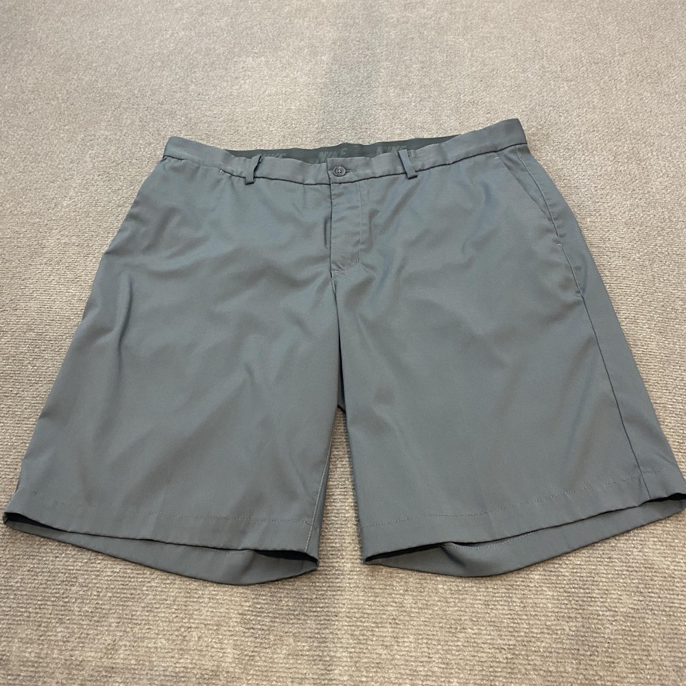 Nike Golf Shorts Mens 36 Gray Dri-Fit Standard Fit Performance 833222-021