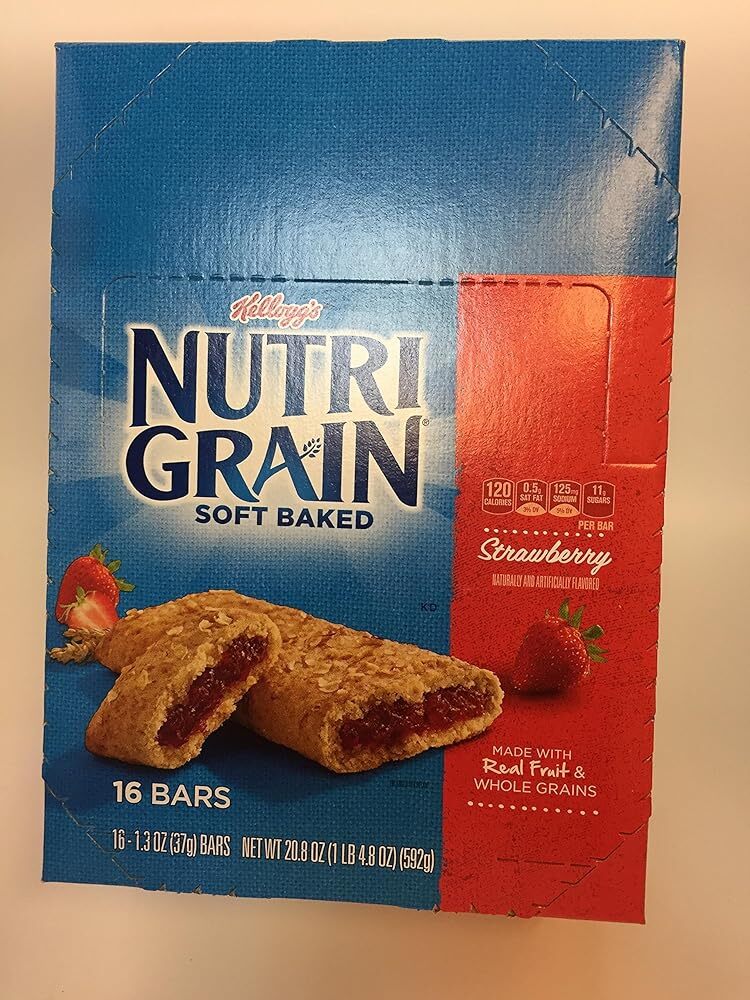 Nutri-Grain Cereal Bars Strawberry Indv Wrapped 16ct 1.300z