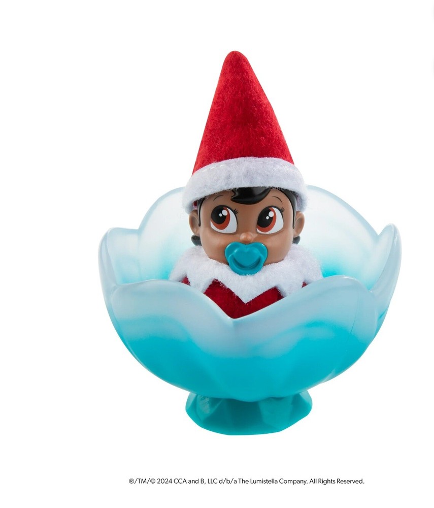The Elf on the Shelf Frost Pips Mini Blooms Elf Baby (Brown Eyed Girl)