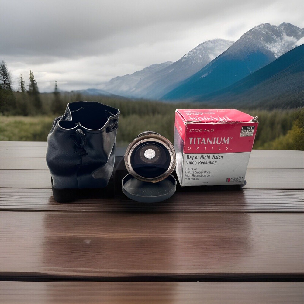 Titanium 0.42X AF Macro Super Wide Angle High Resolution Lens