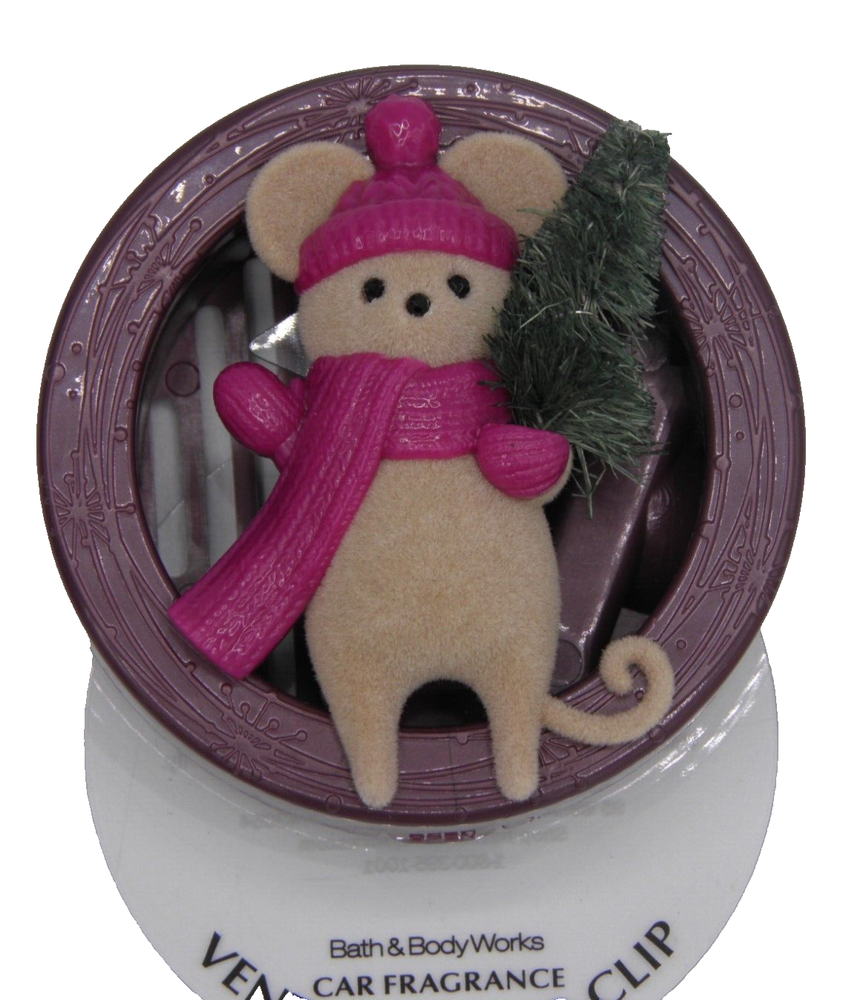 BATH & BODY WORKS MOUSE CAR VENT VISOR CLIP SCENTPORTABLE HOLDER