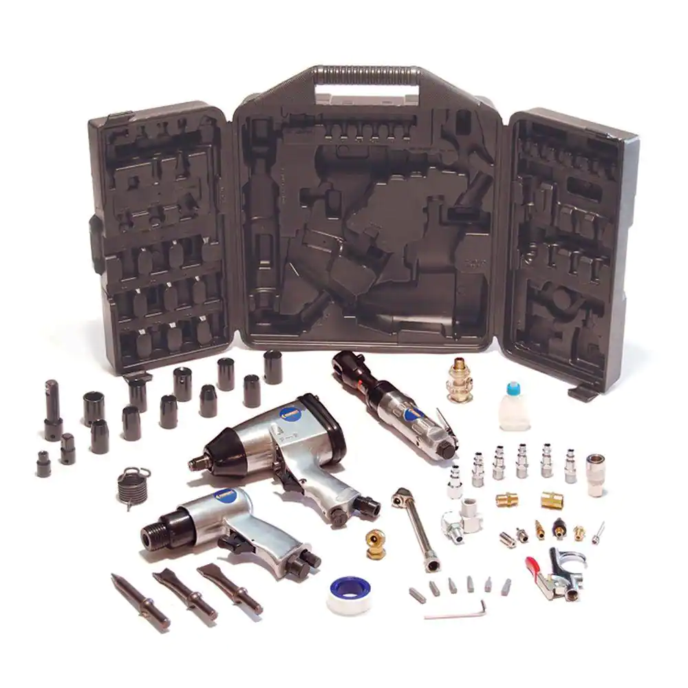 50-Piece Air Compressor Tool Kit  for Automotive, Maintenance with Storage Case