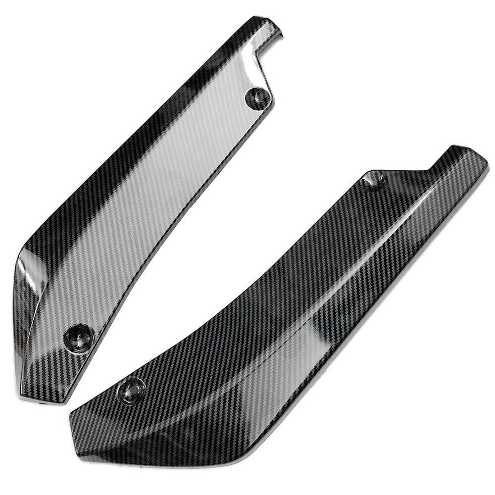Carbon Fiber Rear Bumper Splitter Diffuser Canards for Dodge Honda Ford Ram