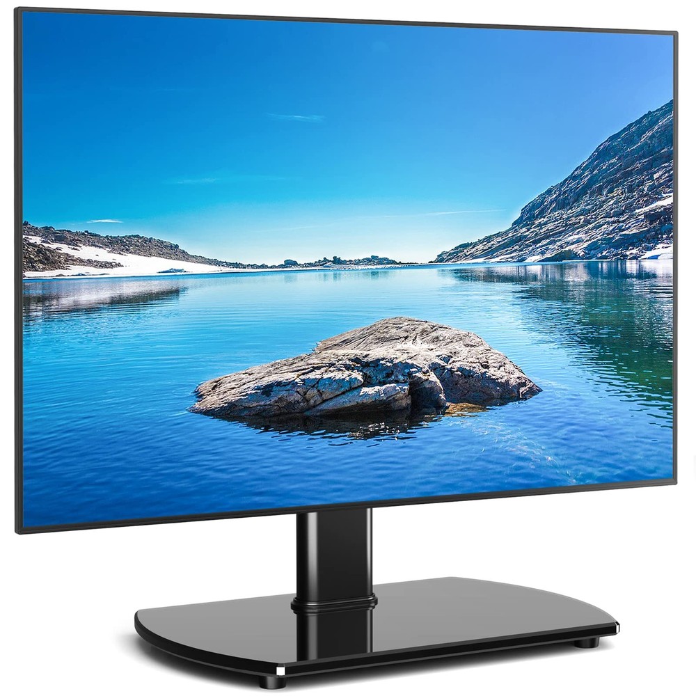 Universal Swivel TV Stand for 27-50 55 60 Inch TVs, Height Adjustable Table T...