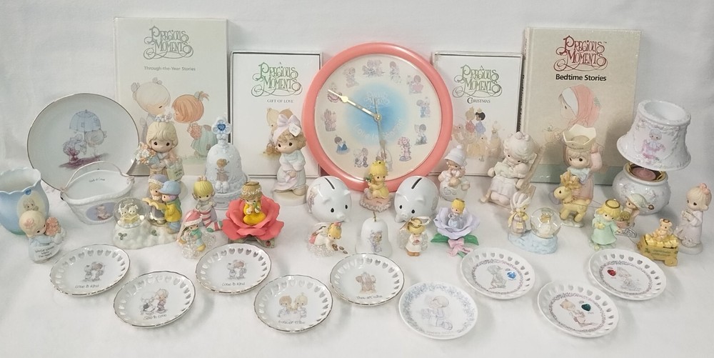 Precious Moments Collectible Figurines Plates Ornaments and More