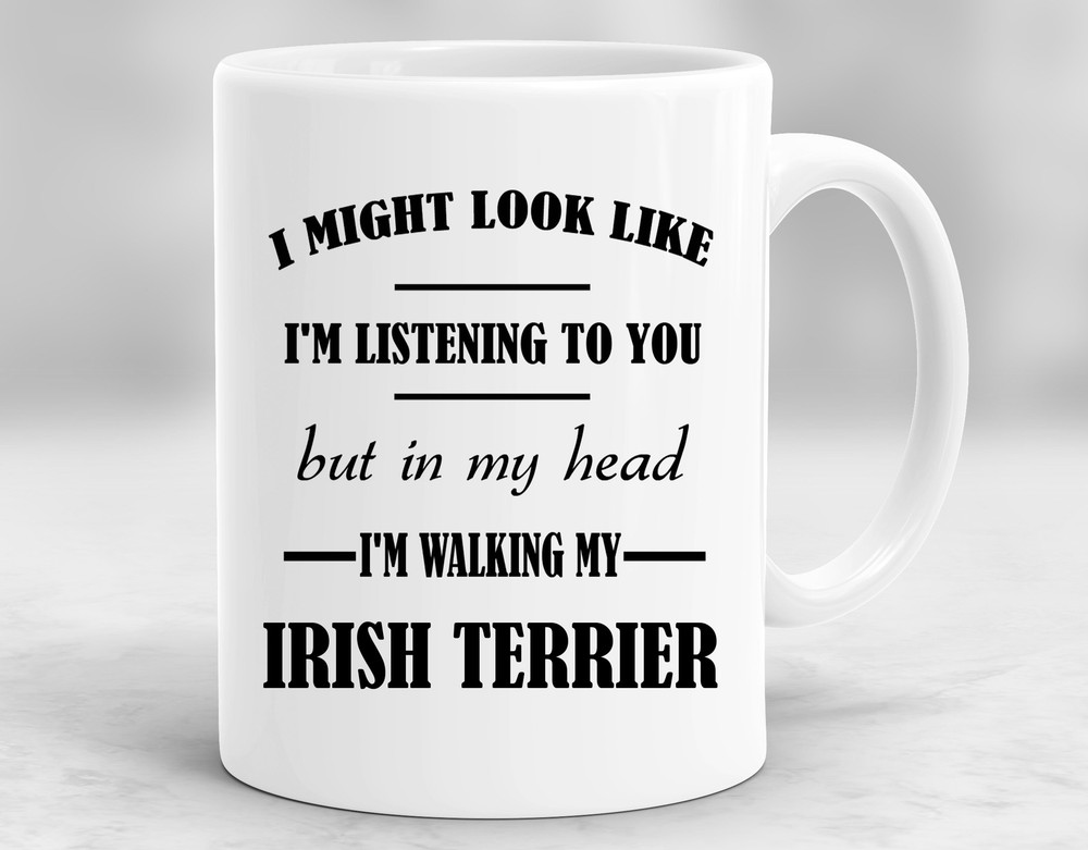 Funny Irish Terrier Gifts Coffee Mugs and More for Dog Lovers