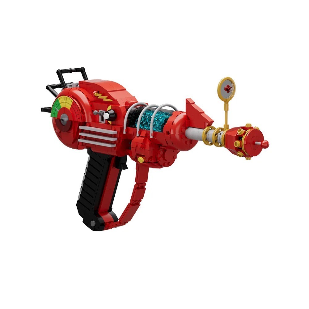 MOC Call of Duty Ray Gun Building Block with Bright Light and Replaceable Bullet