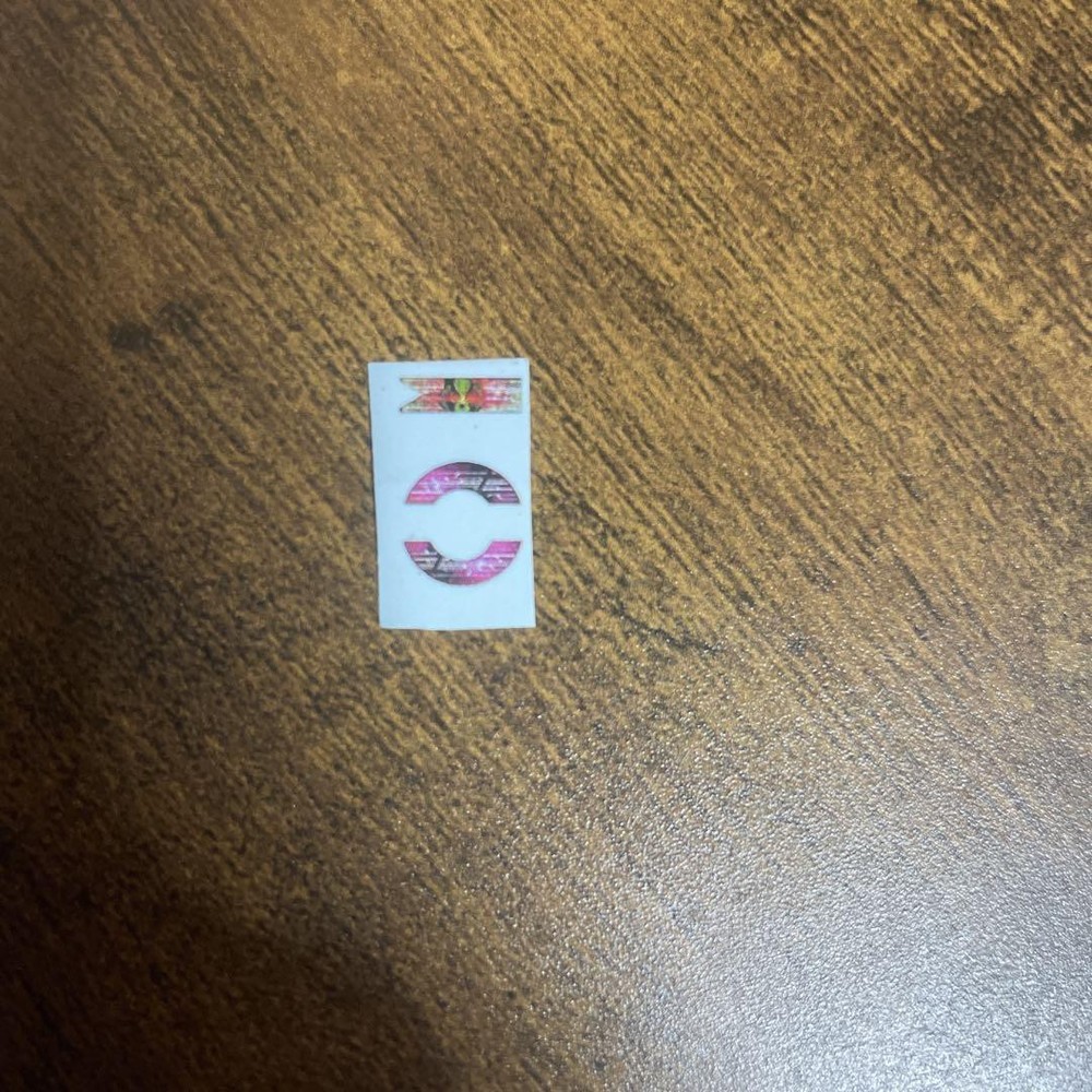 Bujin Sword Decal Custom Design for Collectors and Displays