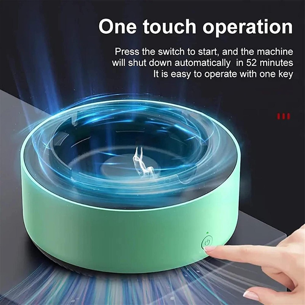 Smokeless Ashtray With Air Purifier Electronic Ashtray Negative Ions Household