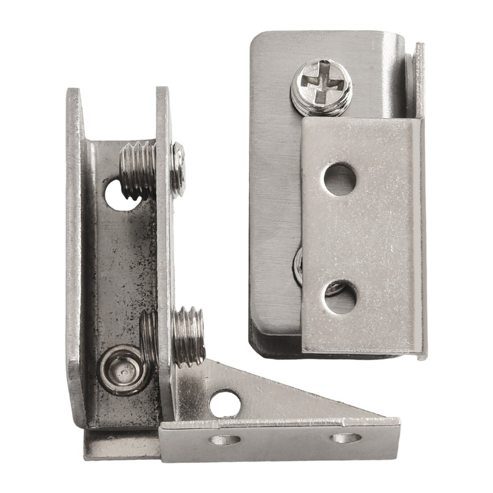Sleek NonPorous Stainless Steel Hinges Two Pack Great for Various Applications