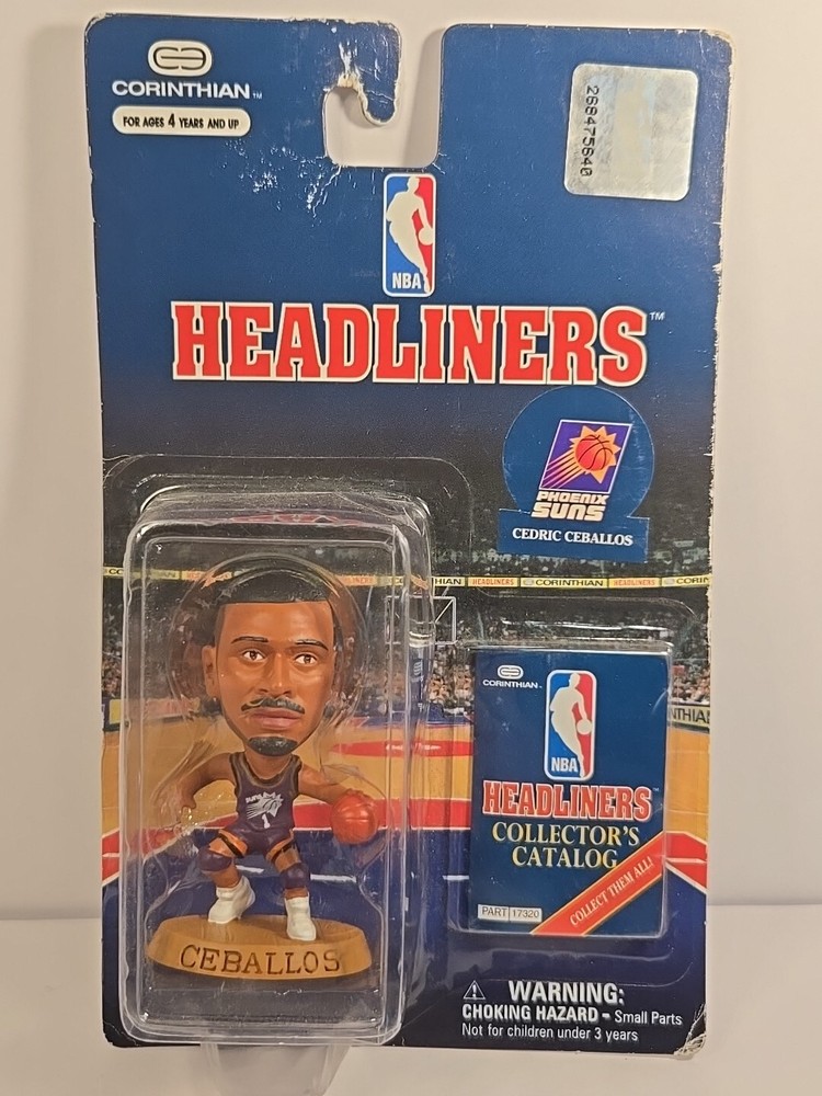 Corinthian Headliners NBA Action Figure Phoenix Suns Cedric Ceballos