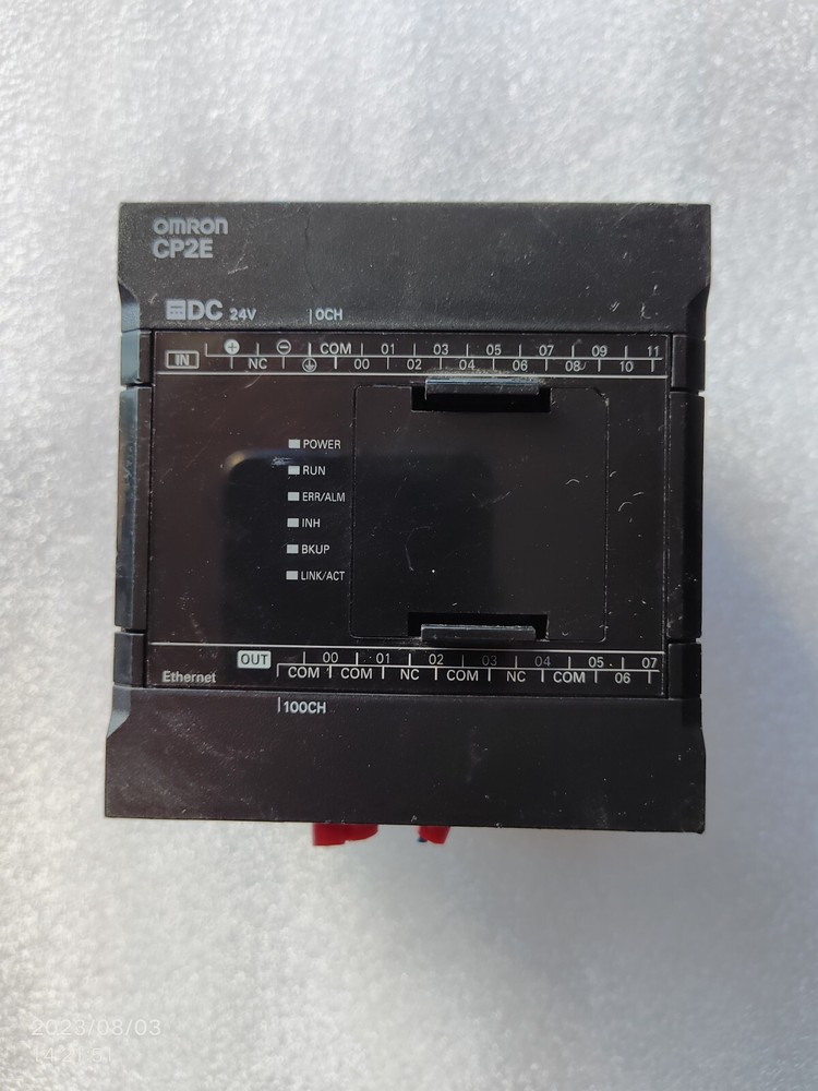 Original Omron CP2E-N20DT-D Programmable Controller CP2E N20DT-D