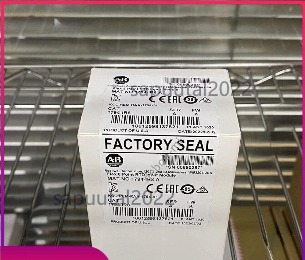1794-IR8 Flex 8 Point RTD Input Module Allen Bradley 17941R8 New  Free Tax