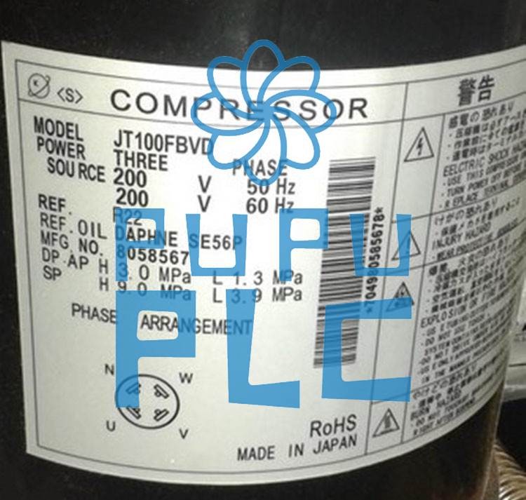 1PCS JT100FBVD 3P compressor New