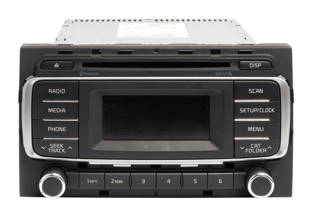 2016-2017 Kia Rio AM FM Radio Bluetooth XM Single Disc CD Player 96170-1W960CA