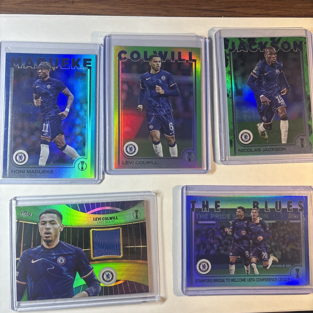 2024-25 Topps Ucc Flagship-Chelsea # Lot Levi Colwill Patch And Chelsea Numbered