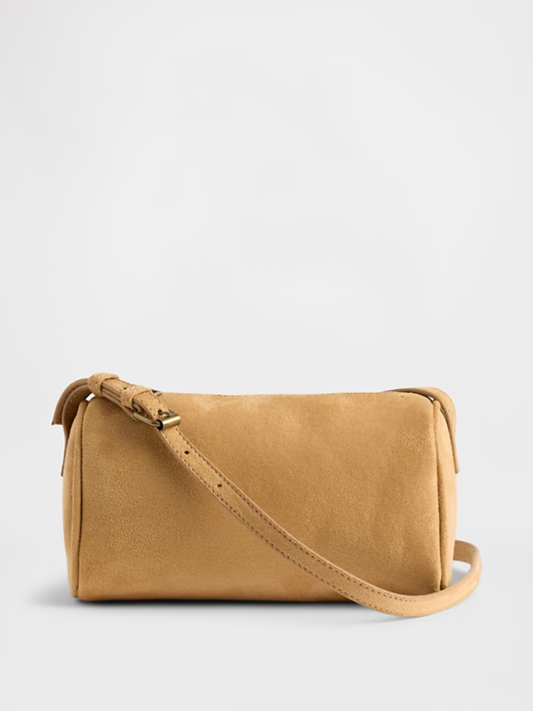 [FLASH SALE] Vegan Suede Barrel Bag-image