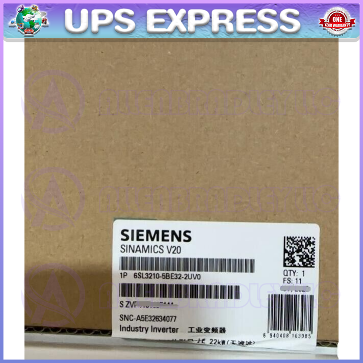 6SL3210-5BE32-2UV0 Siemens SINAMICS Rated Power Fast Shipping GQZ1