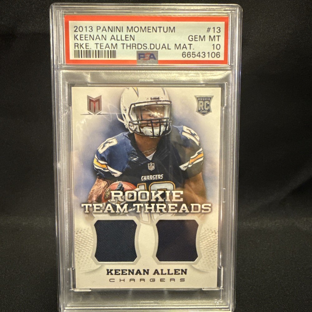 2013 Panini Momentum Keenan Allen Rookie Threads Patch #/399 Chargers RC